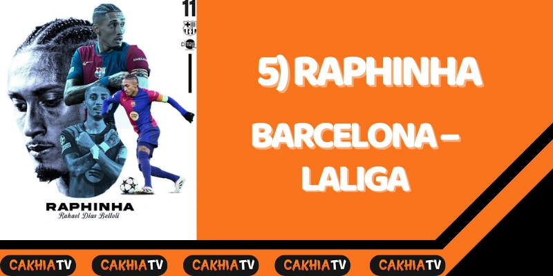 Raphinha ứng viên Quả Bóng Vàng 2025 – cakhiatv