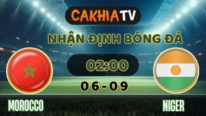 Nhận định Chi Tiết: Morocco vs Niger (06/09/2025) – 'Sư Tử Atlas' Gầm Vang Giữ Ngôi Đầu